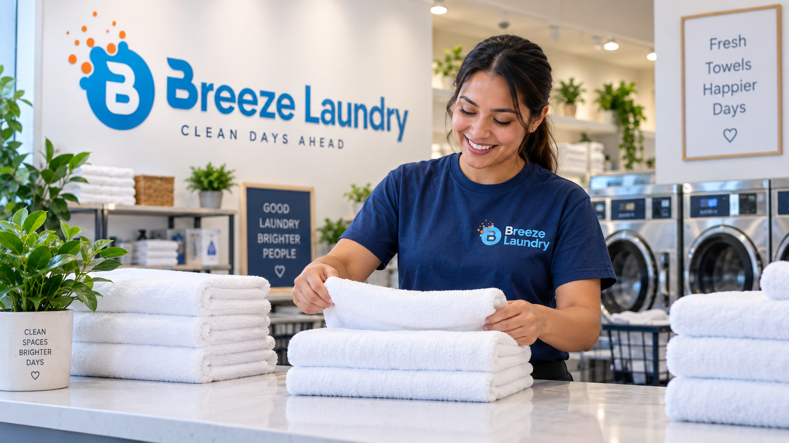 woman addressing how often should you wash towels.